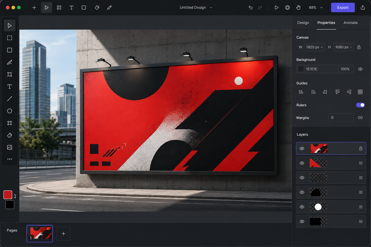 Artes product mockup